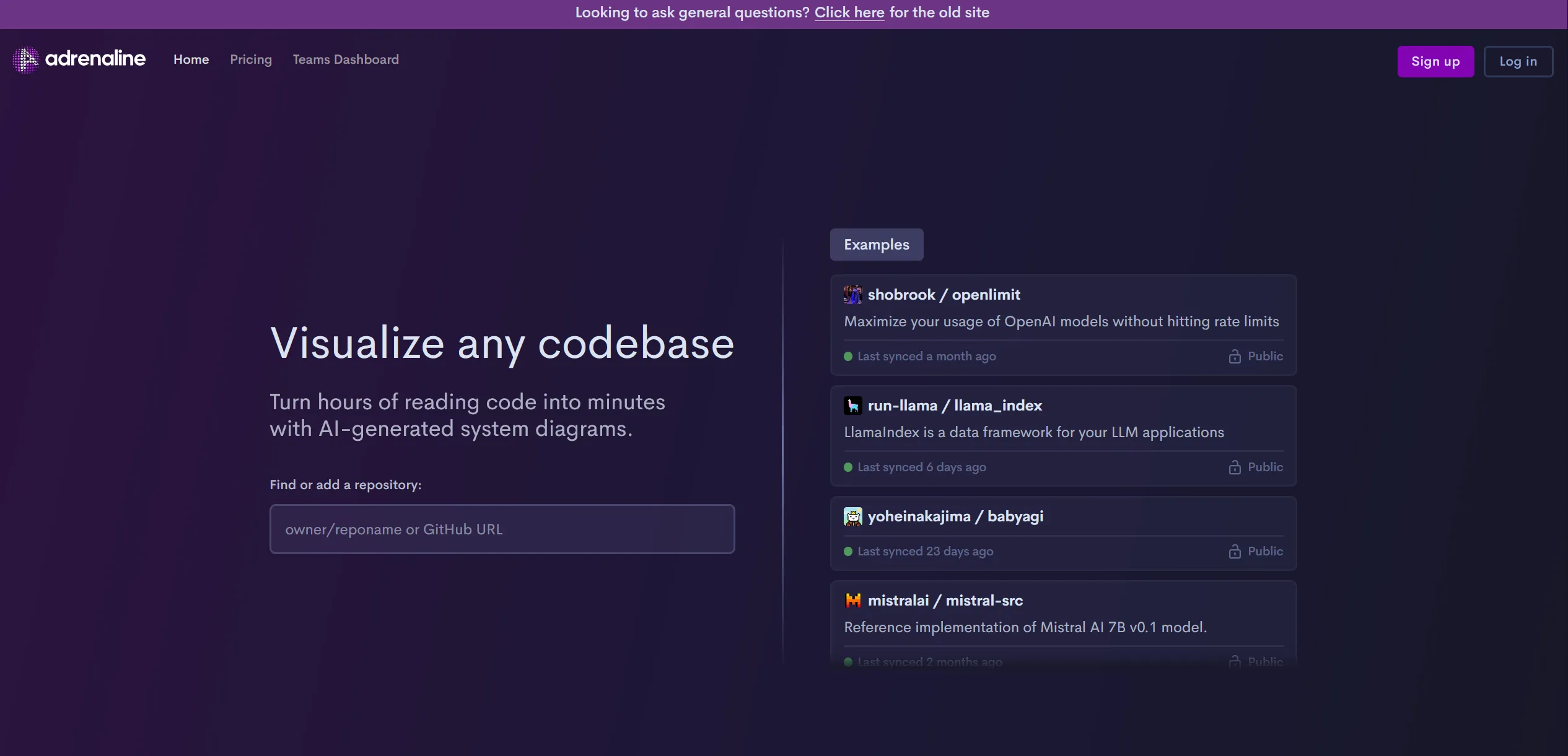 Adrenaline screenshot