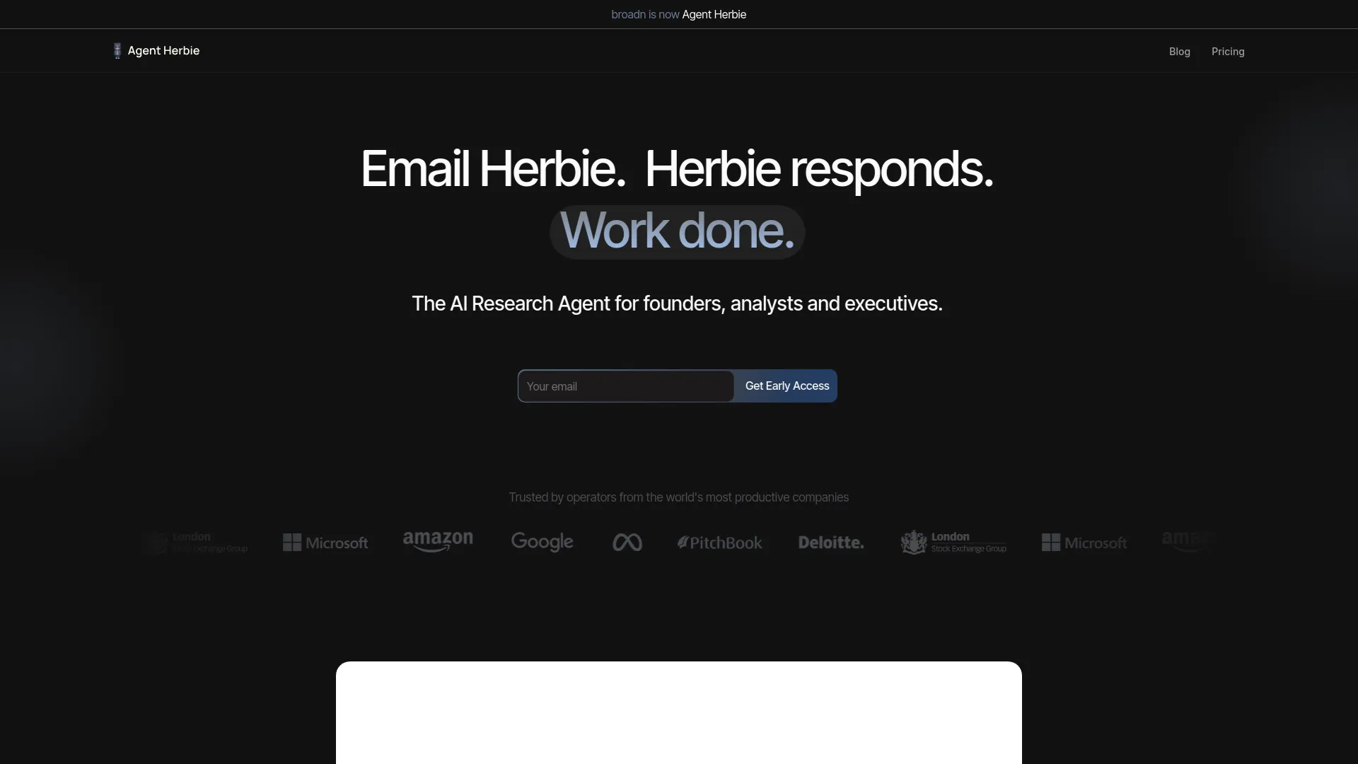 Agent Herbie screenshot