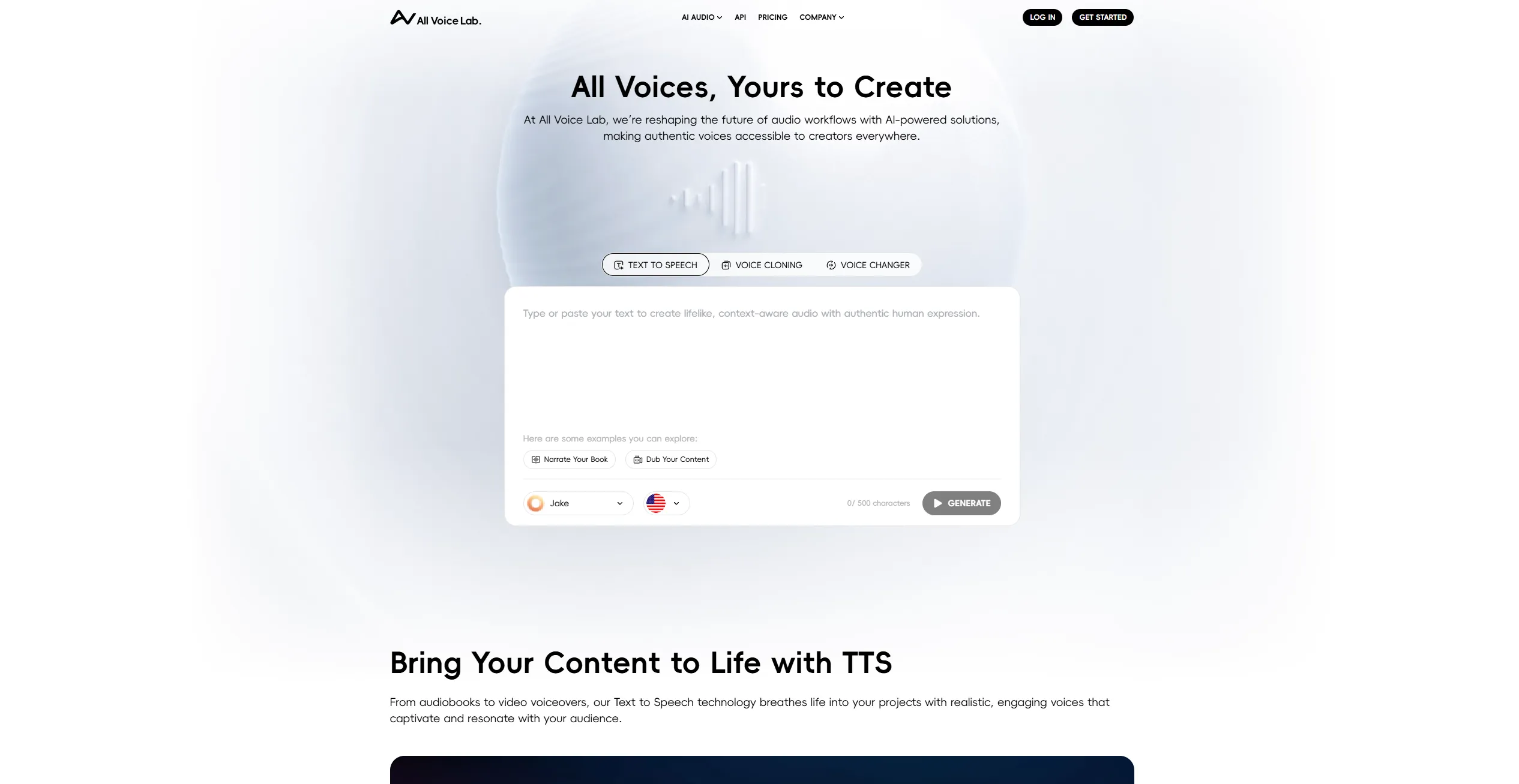 All Voice Lab screenshot