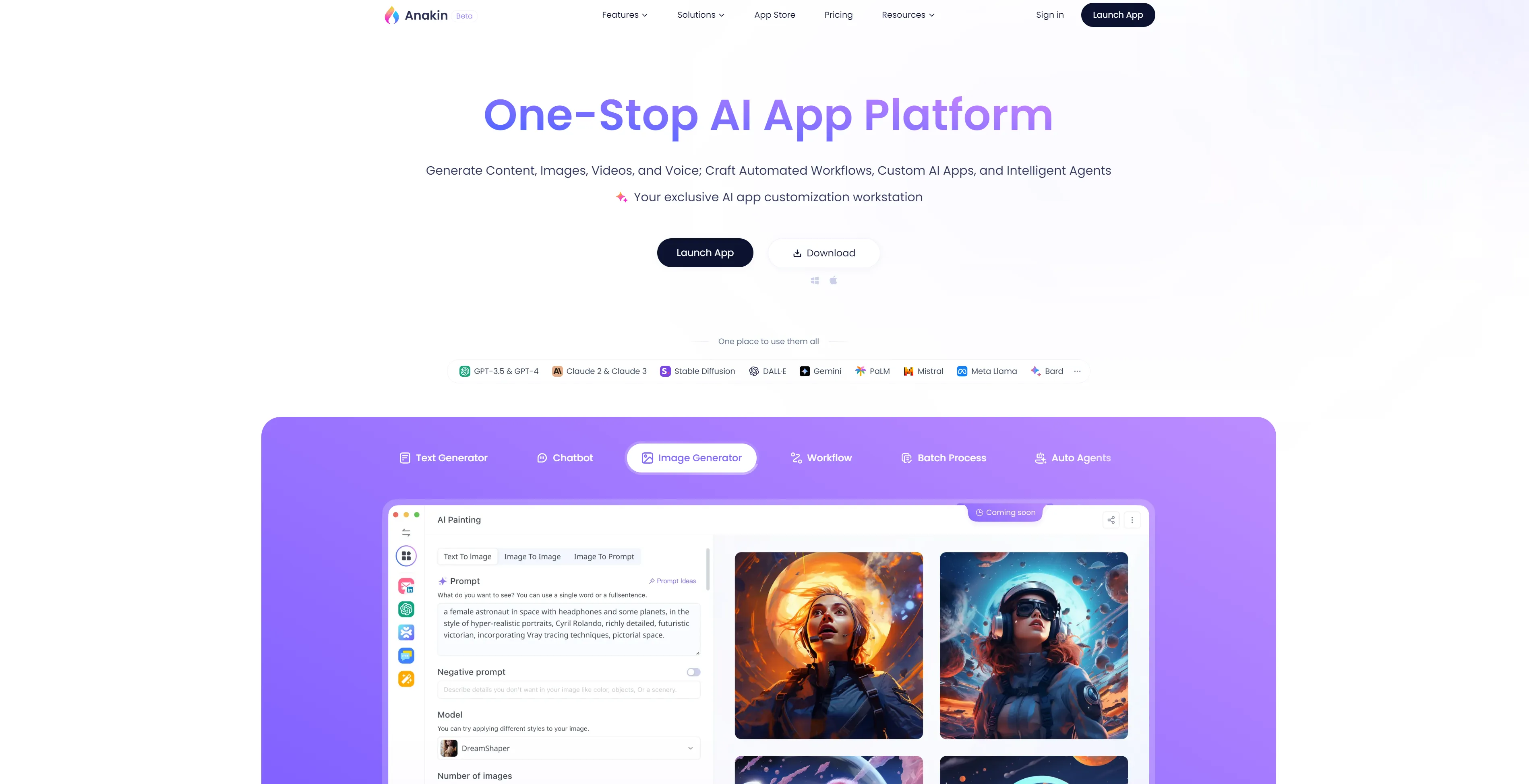 Anakin.ai screenshot