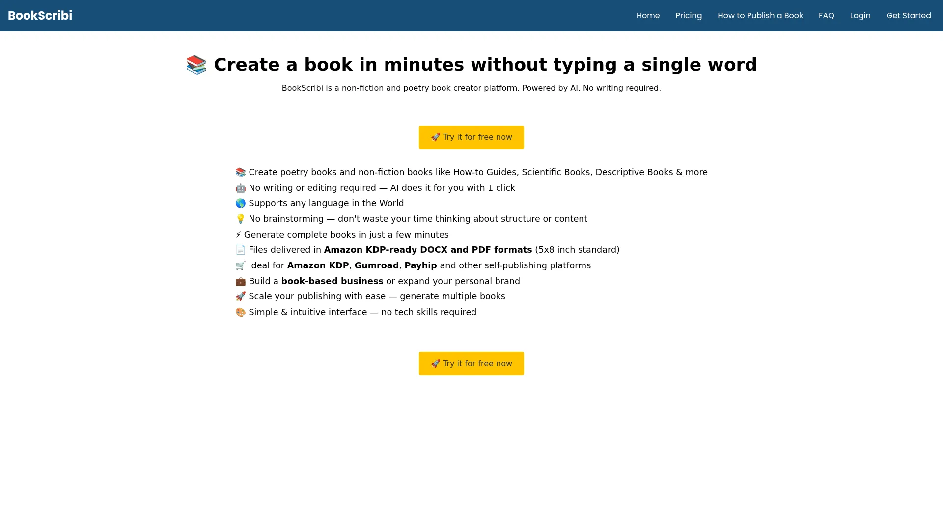 BookScribi screenshot