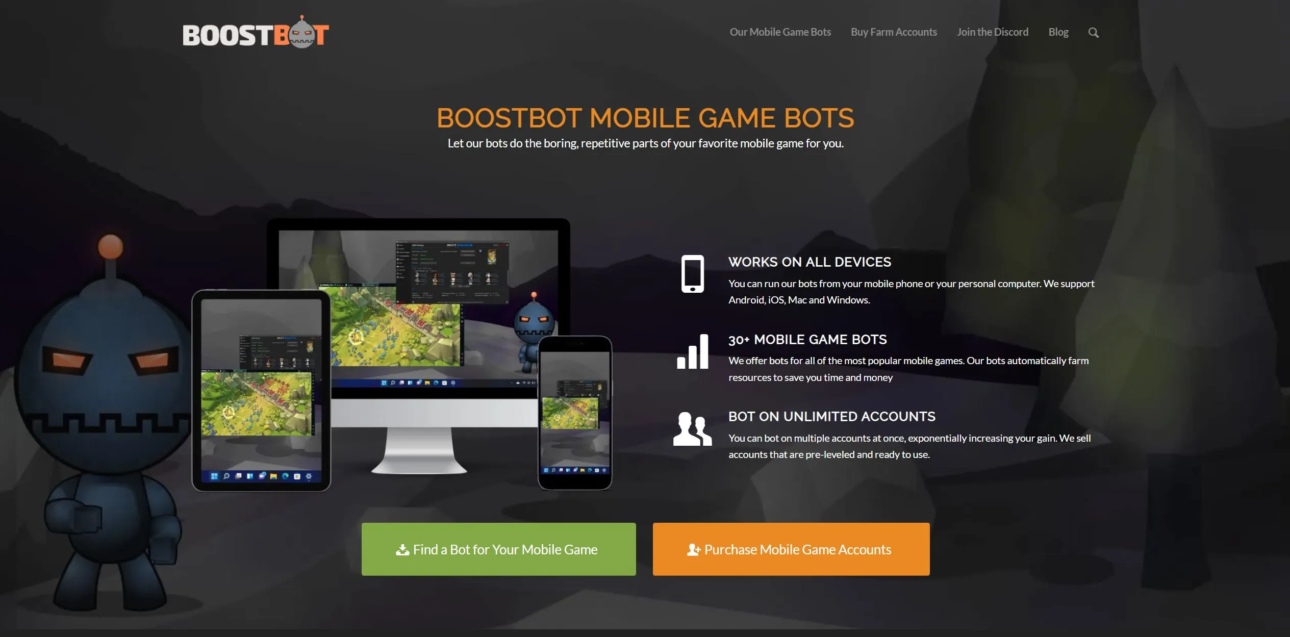 Boostbot screenshot