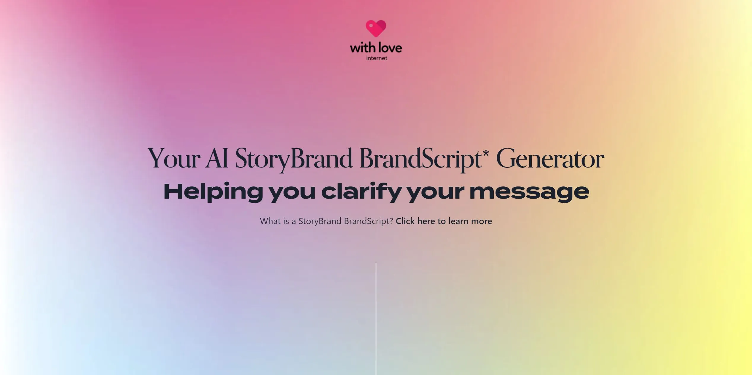 BrandScript Generator screenshot