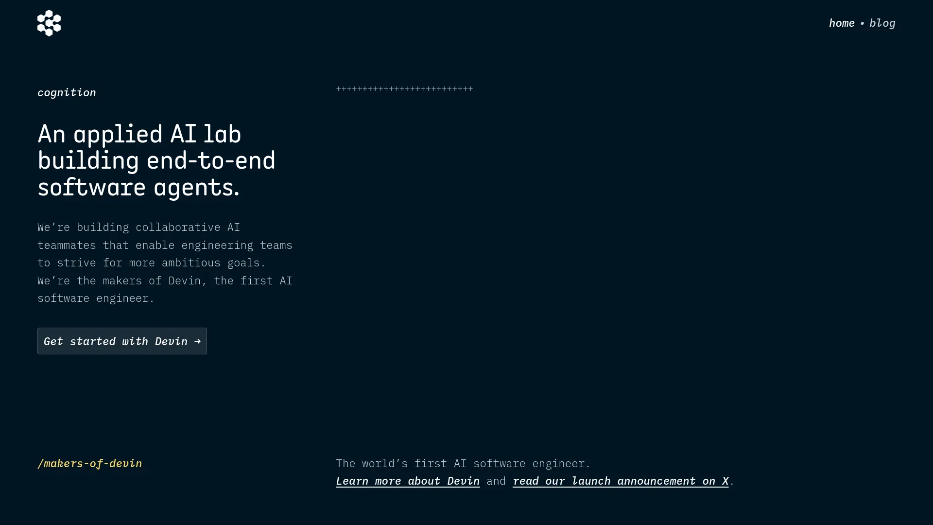 Cognition AI screenshot
