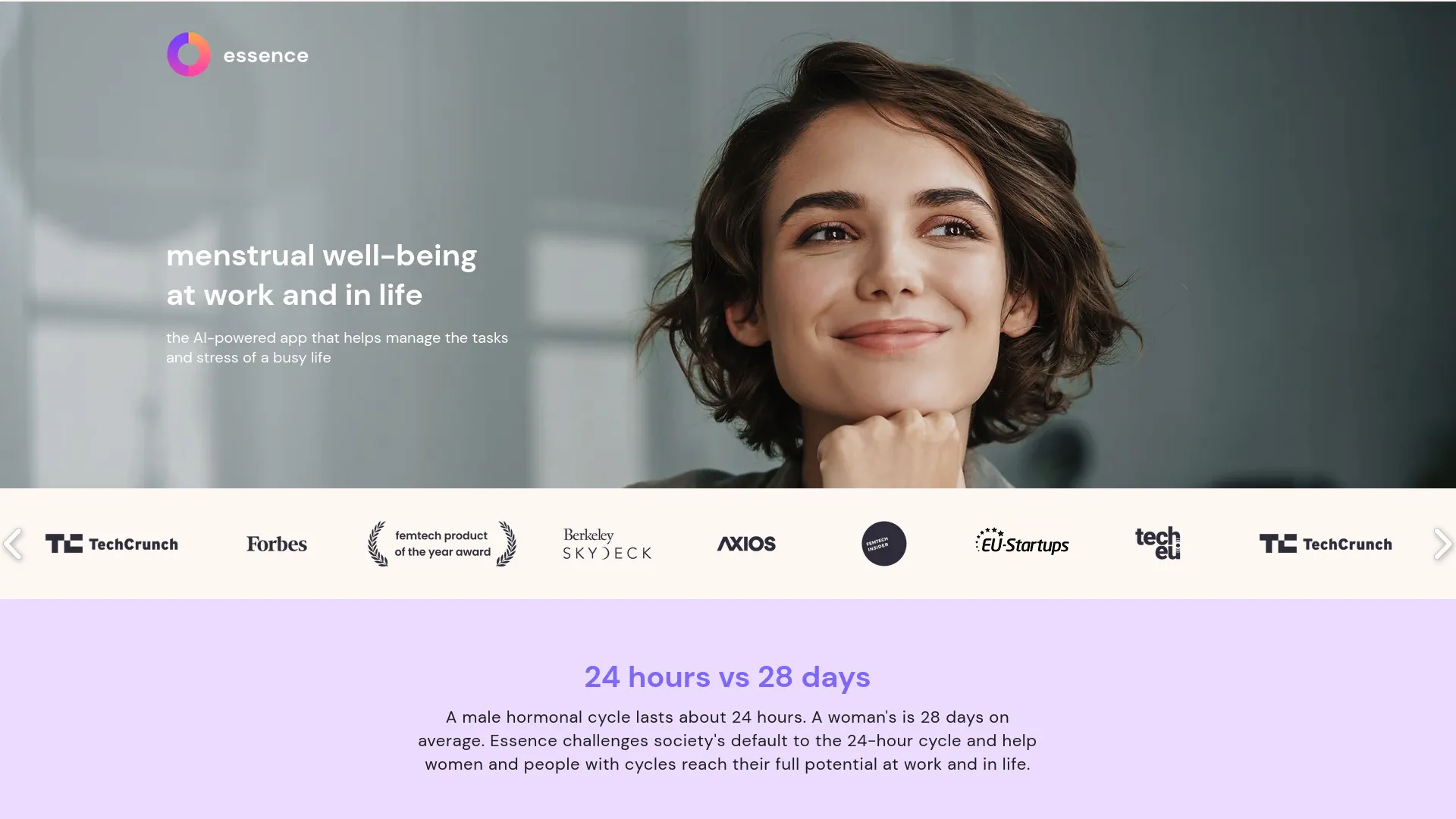 Essence App screenshot