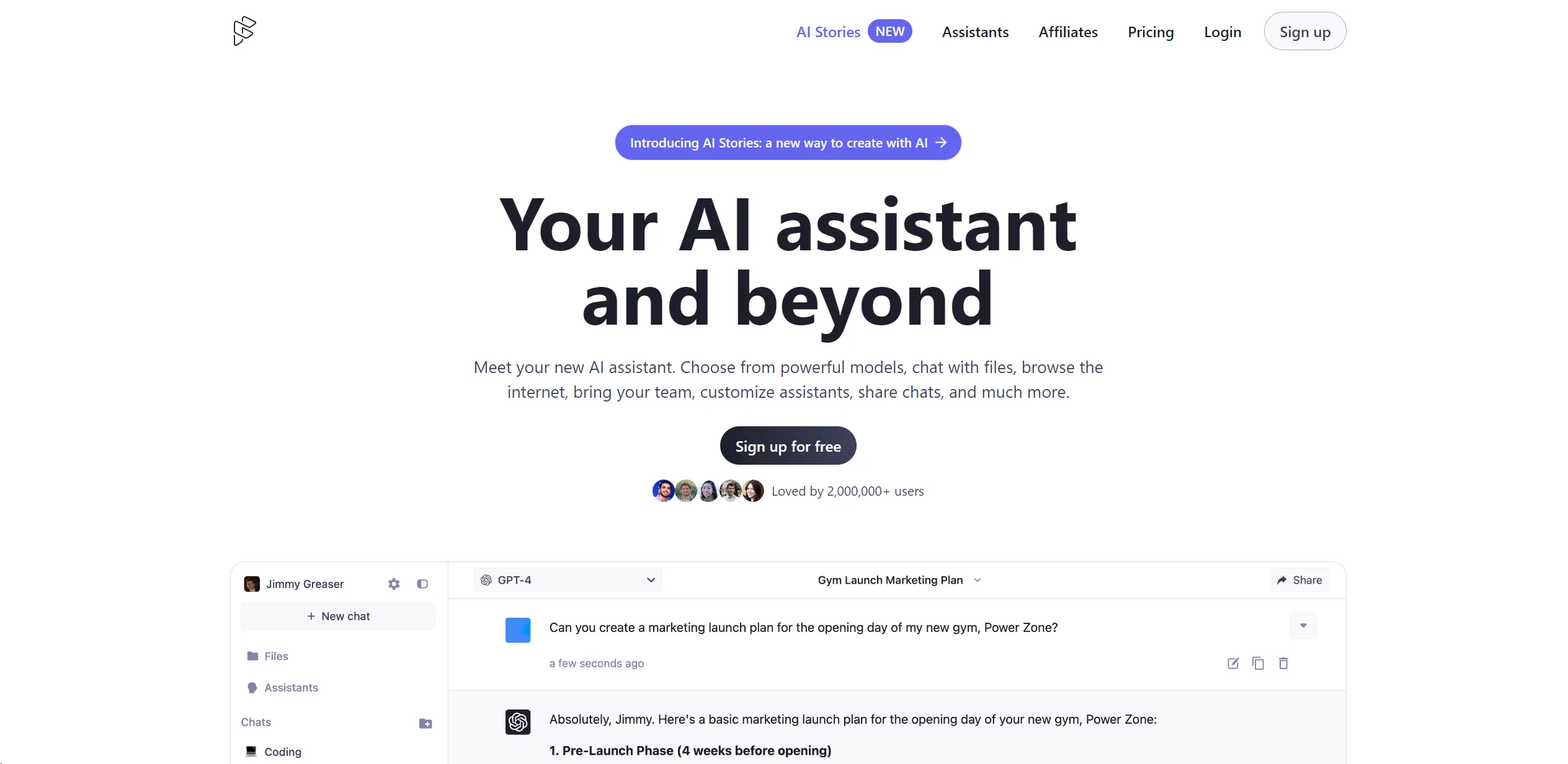 ForeFront AI screenshot