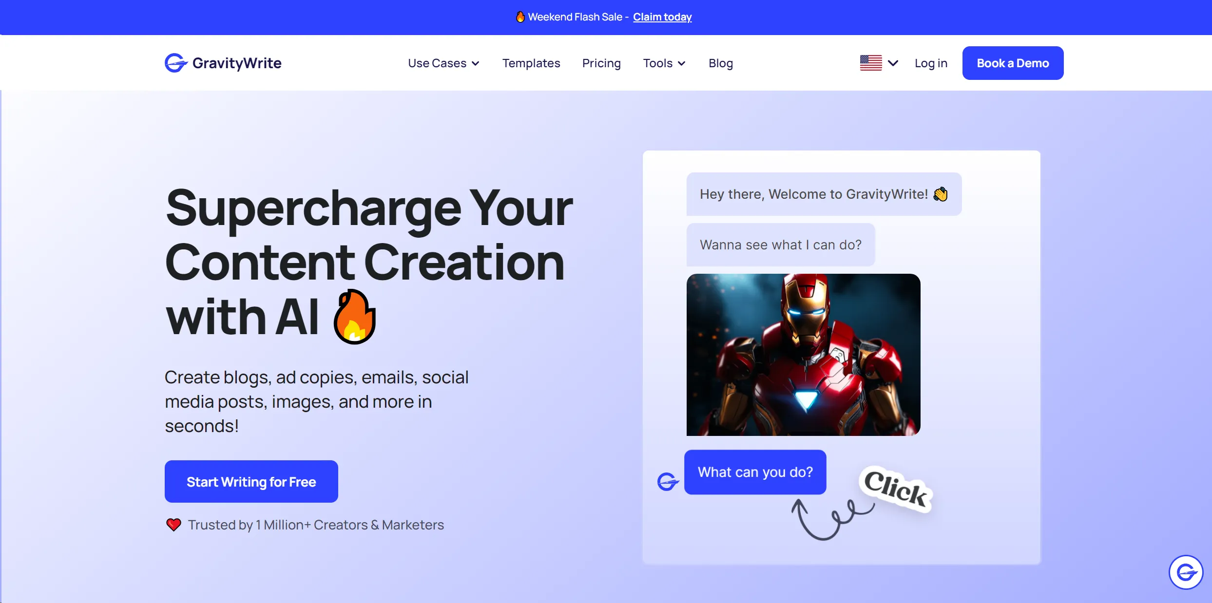GravityWrite screenshot