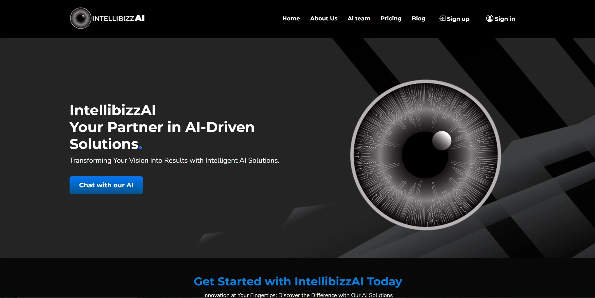 IntellibizzAI screenshot