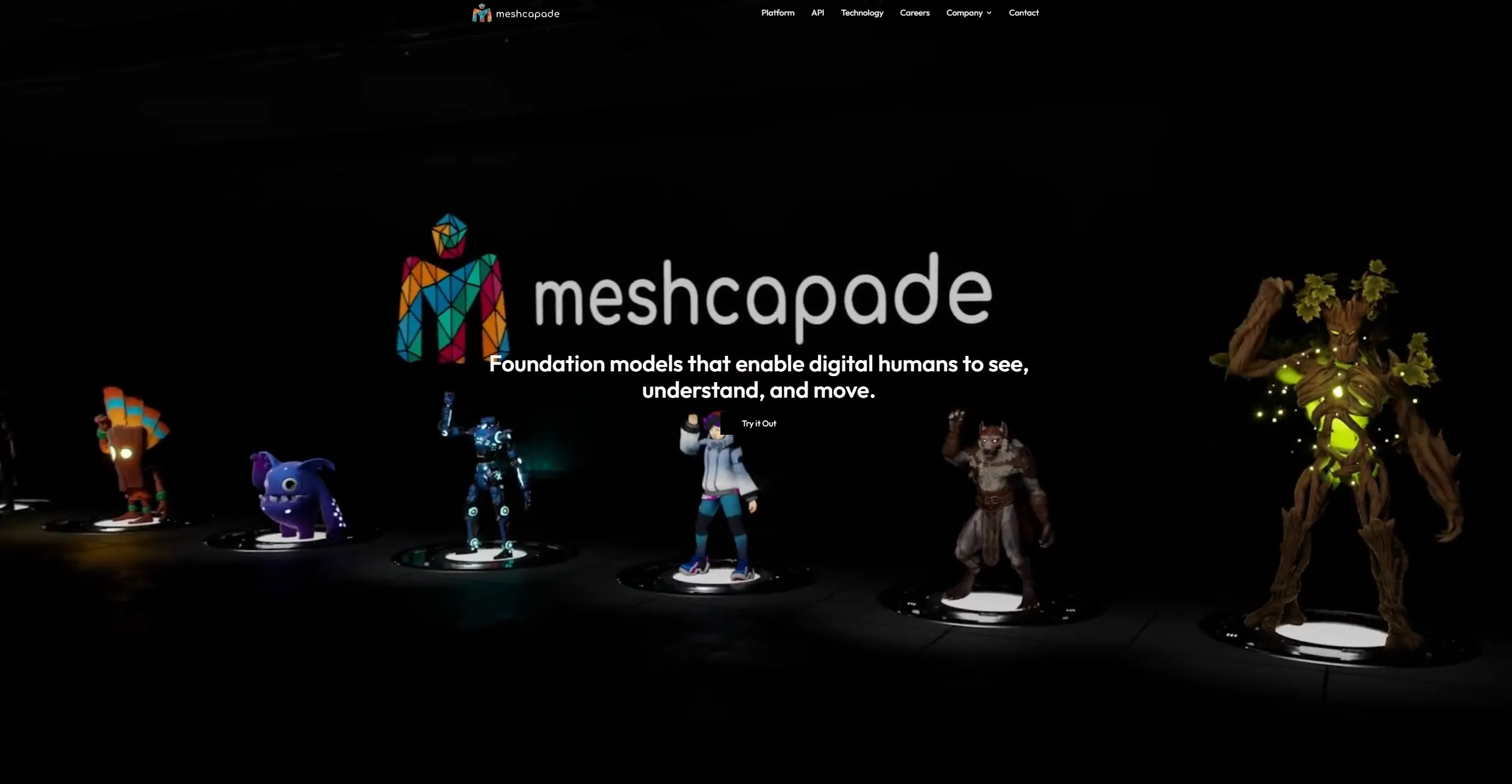 Meshcapade screenshot