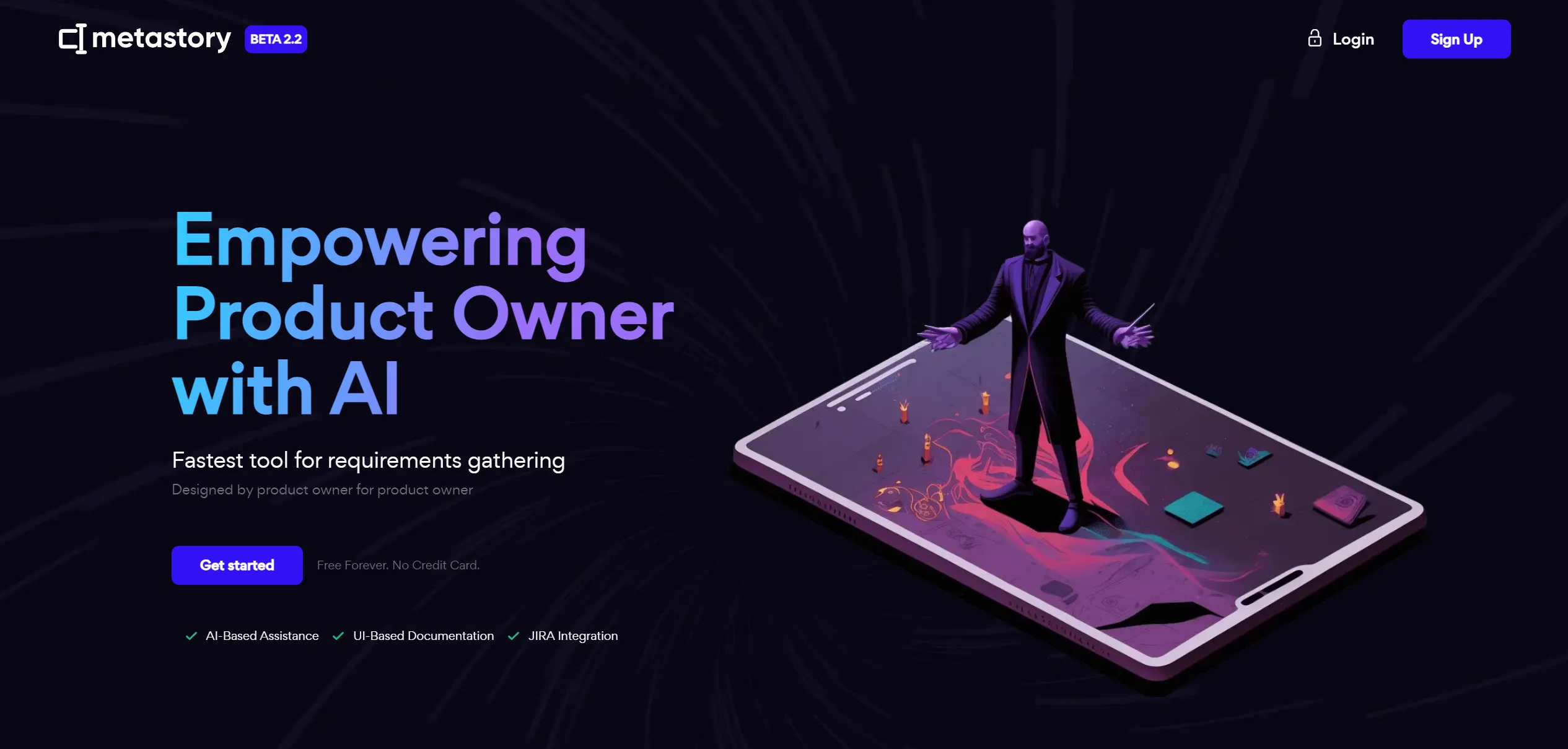 metastory AI screenshot