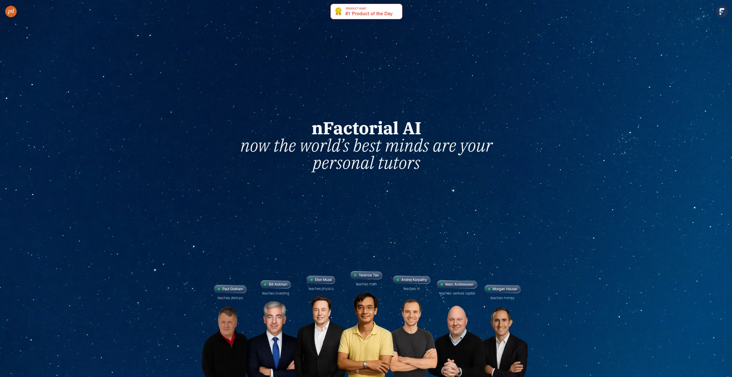 nFactorial AI screenshot