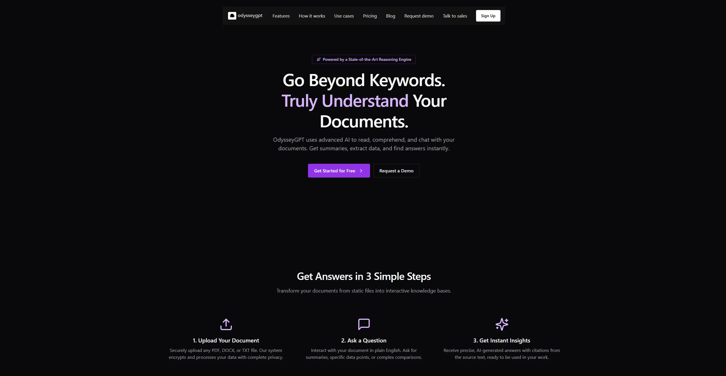 OdysseyGPT screenshot