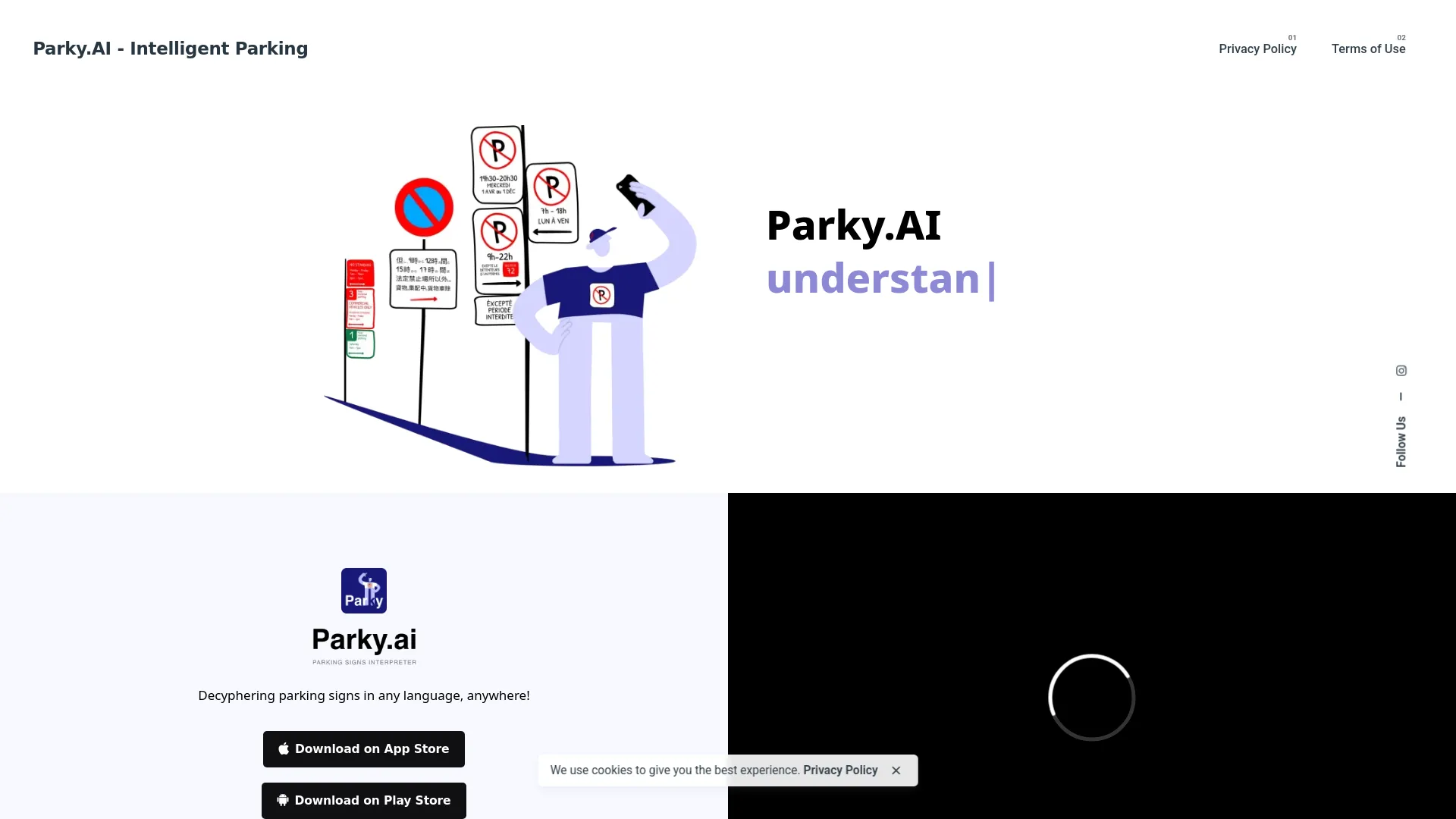 Parky.AI screenshot