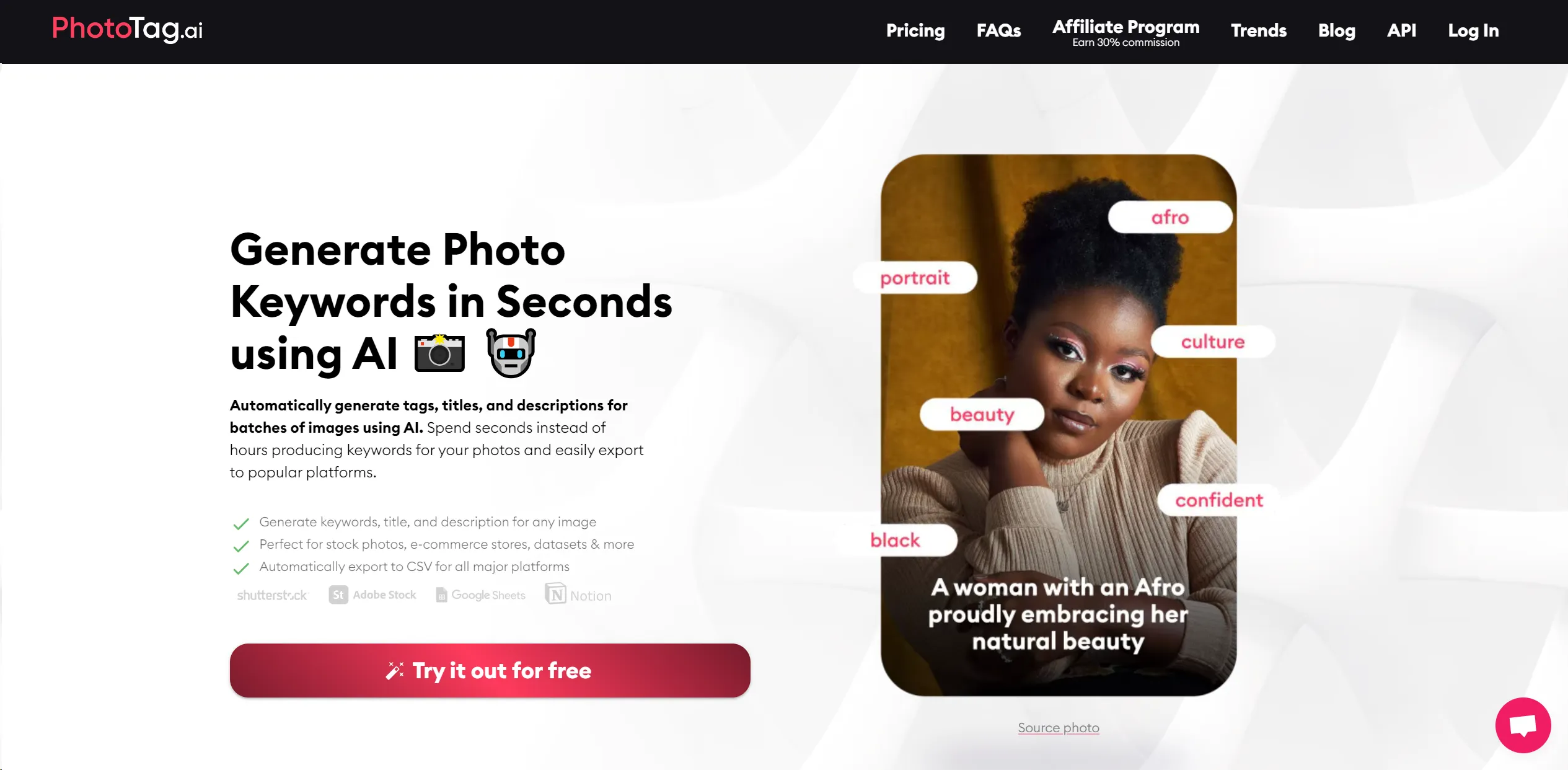 PhotoTag.ai screenshot