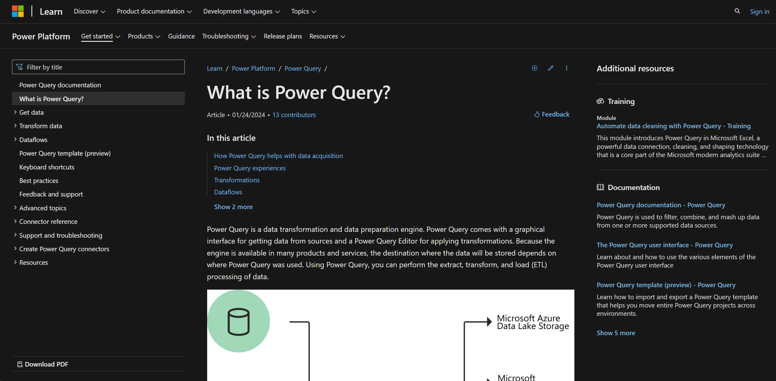 Power Query screenshot