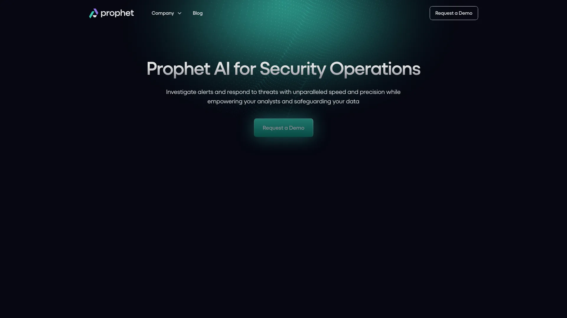 Prophet Security screenshot
