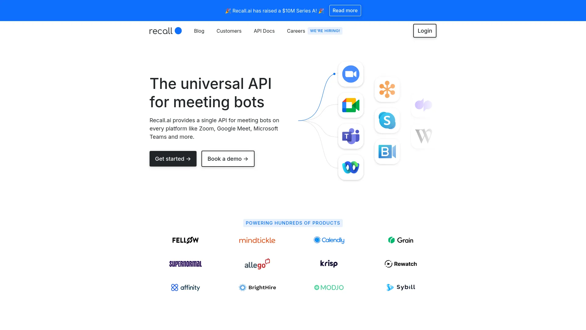 Recall.ai screenshot