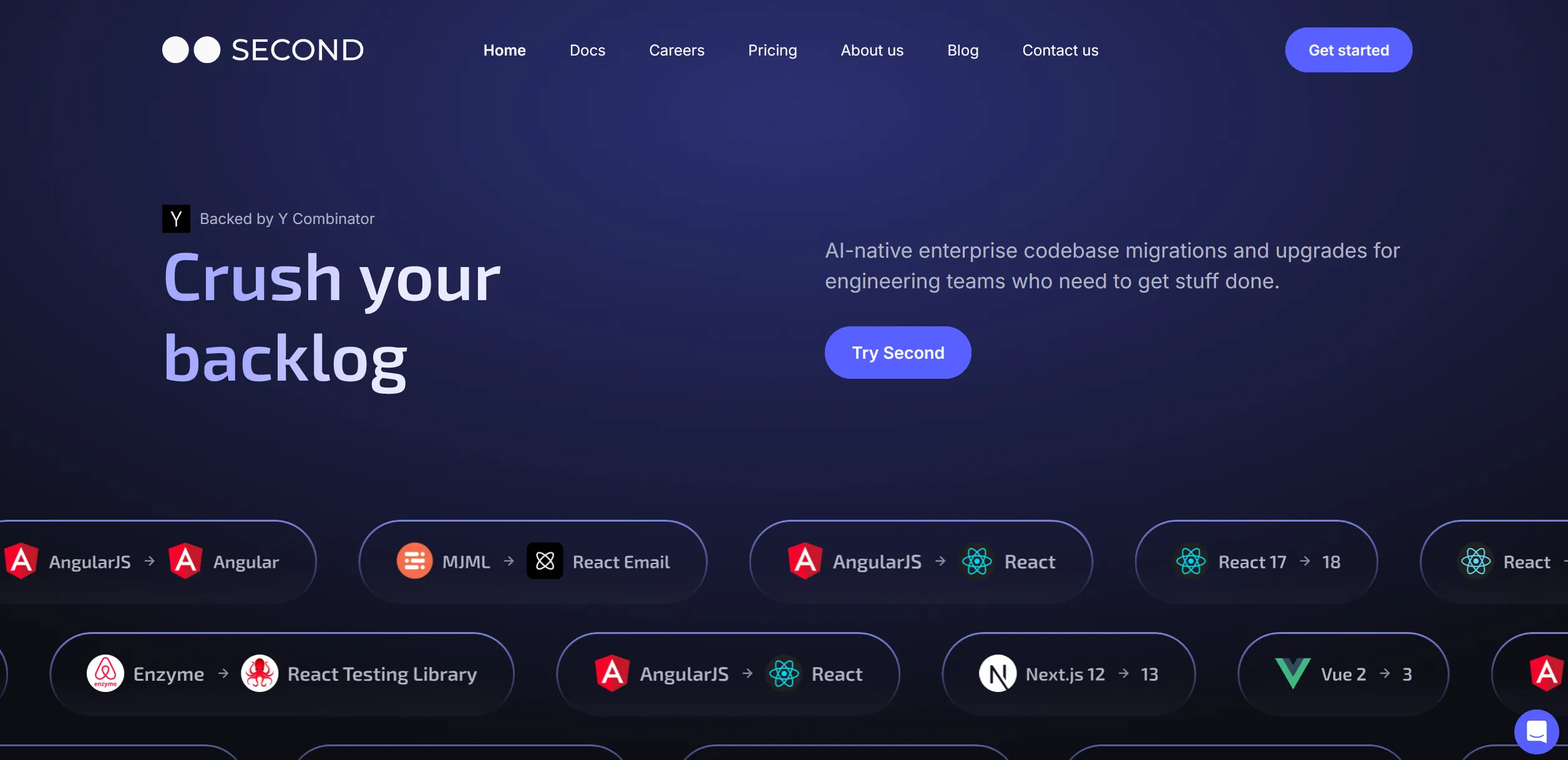 Second.dev screenshot