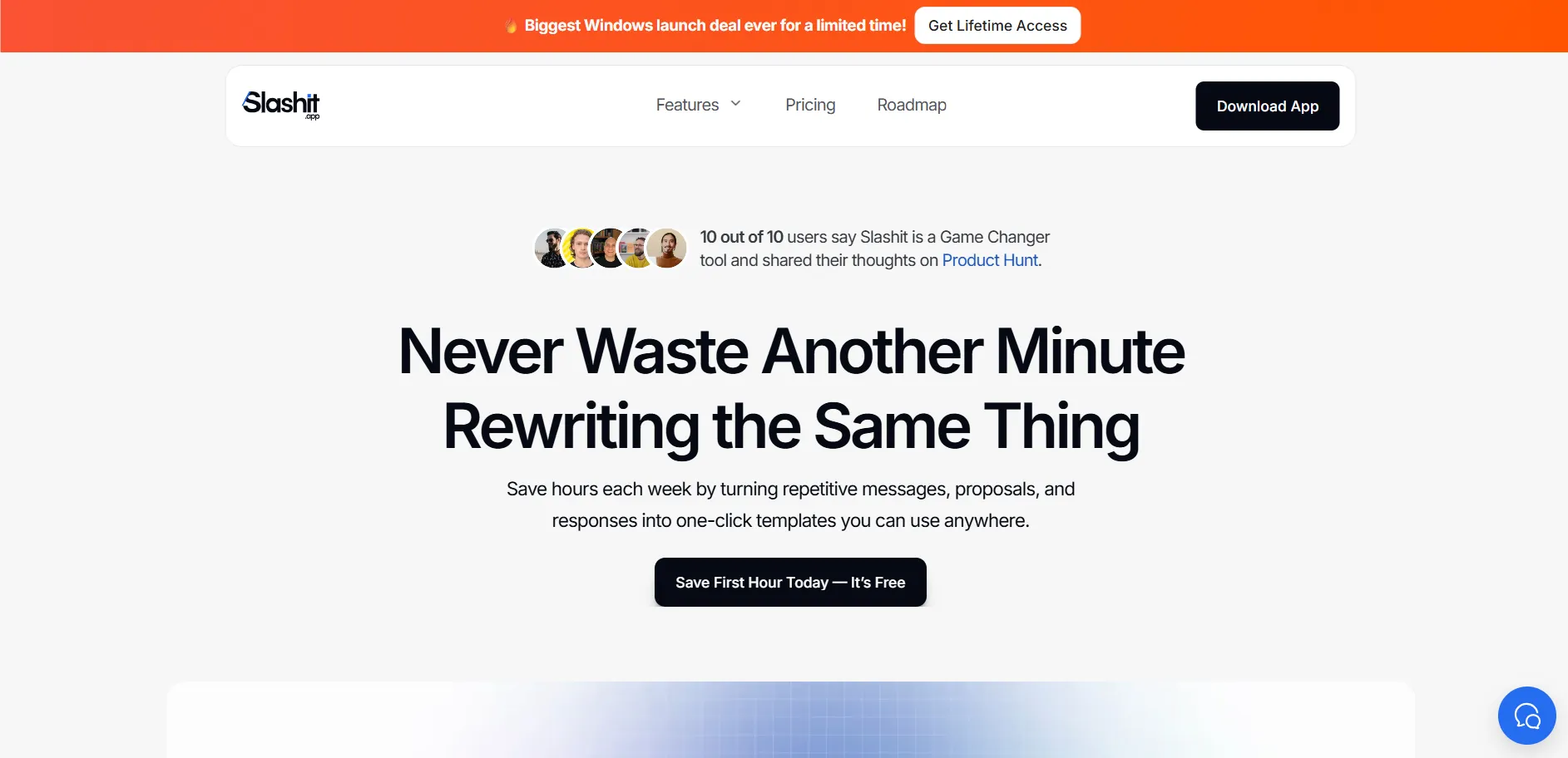 Slashit App screenshot
