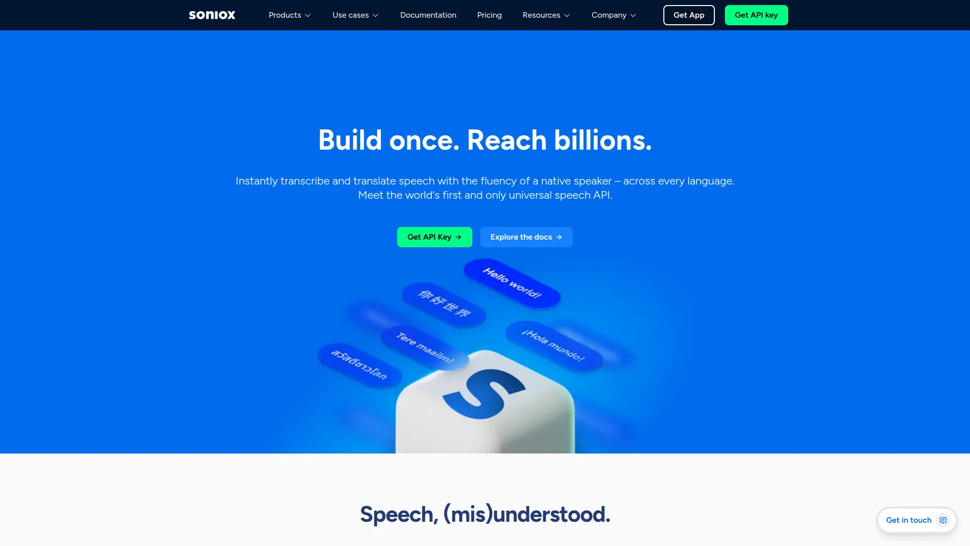 Soniox Speech-to-Text screenshot