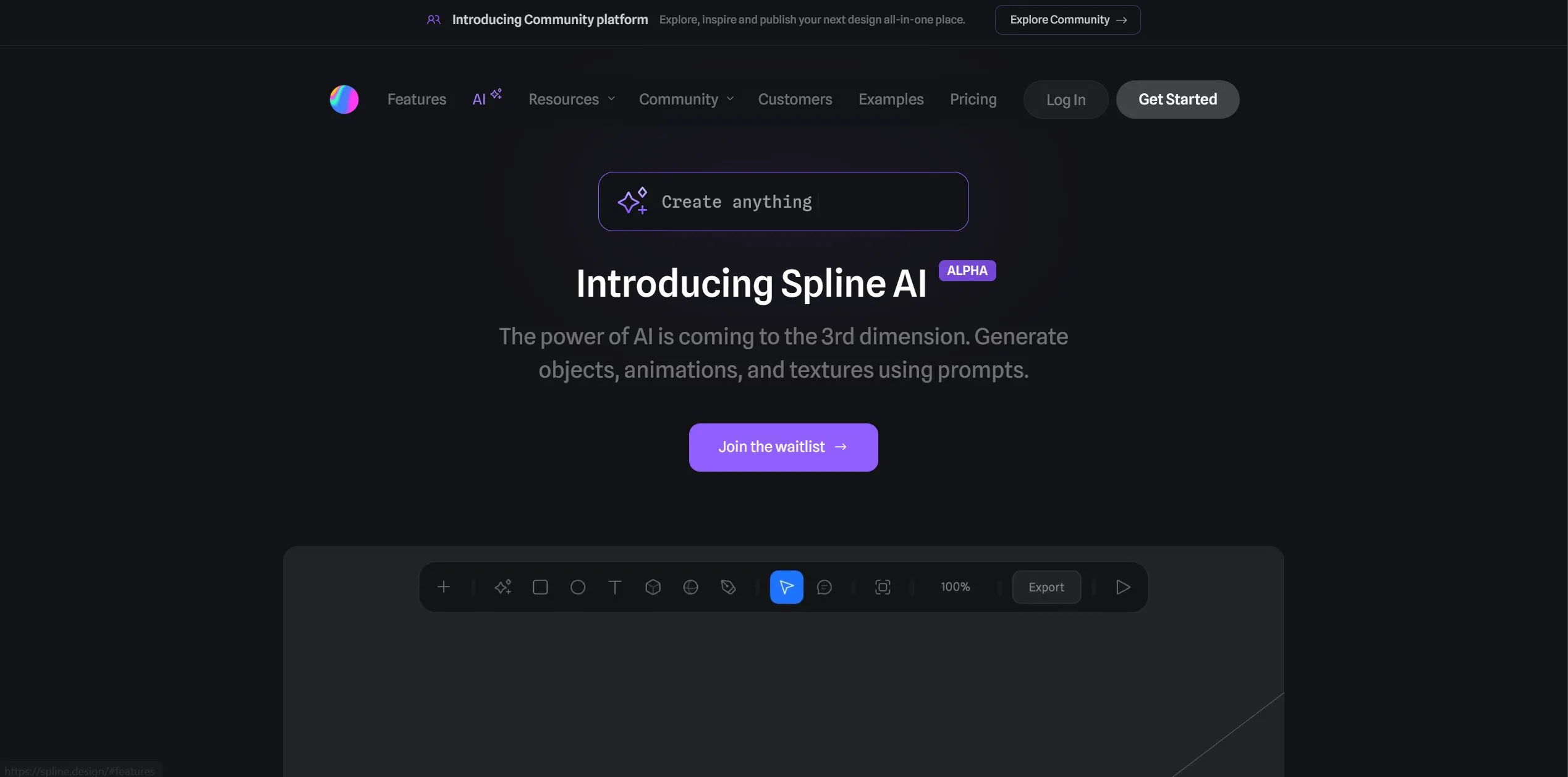 Spline AI screenshot