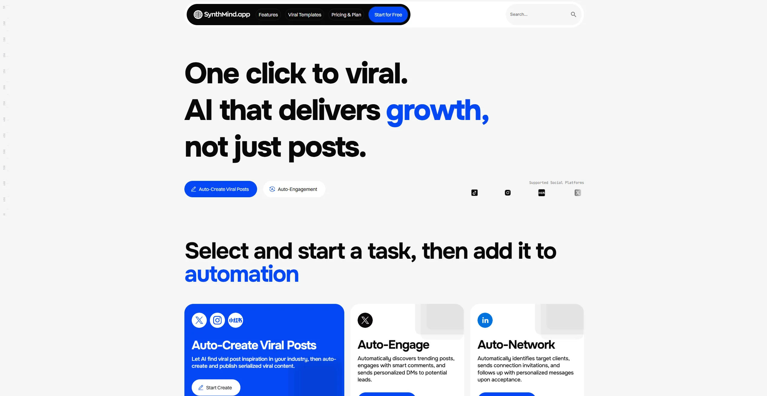 SynthMind screenshot