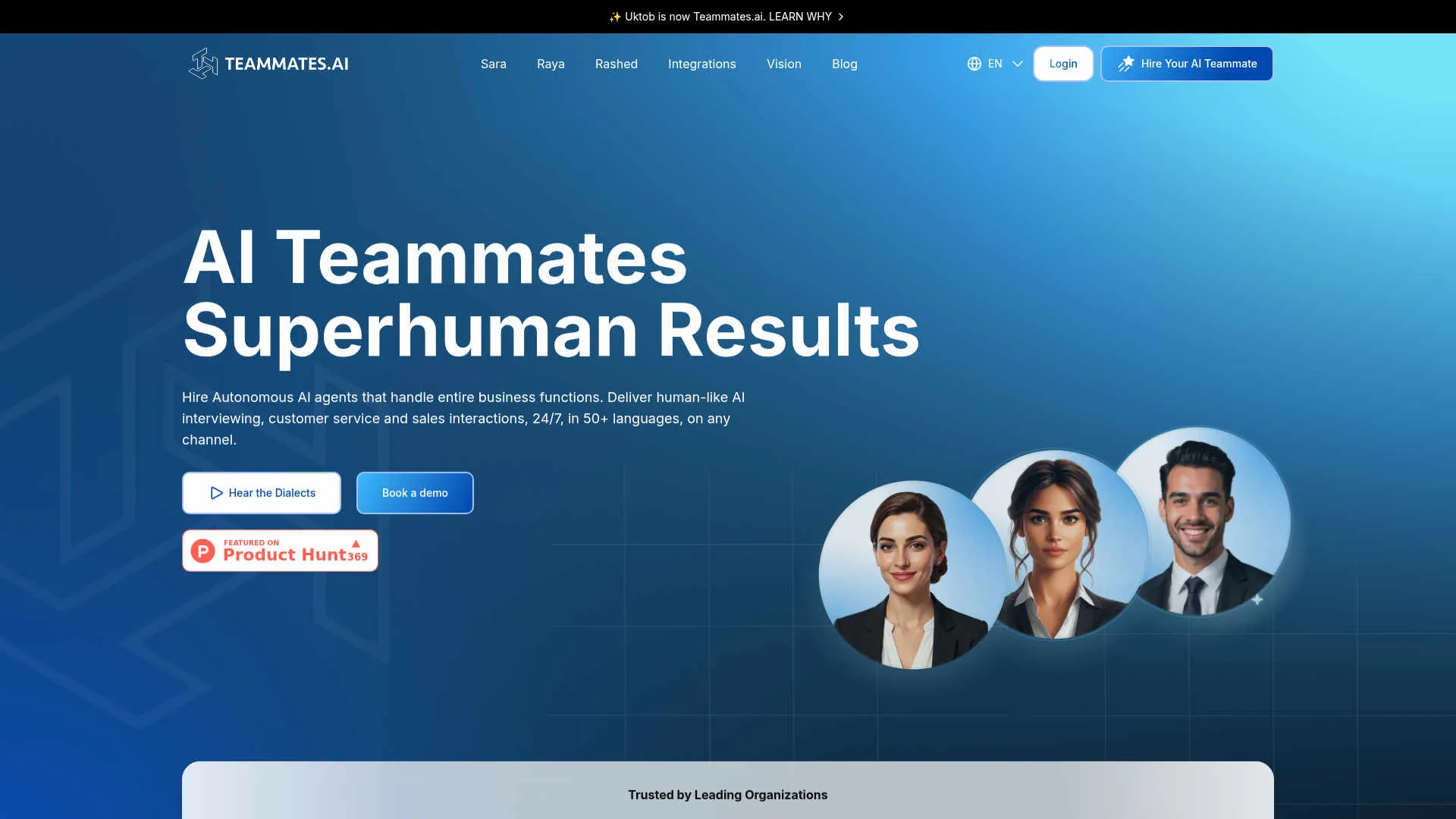 Teammates.AI screenshot