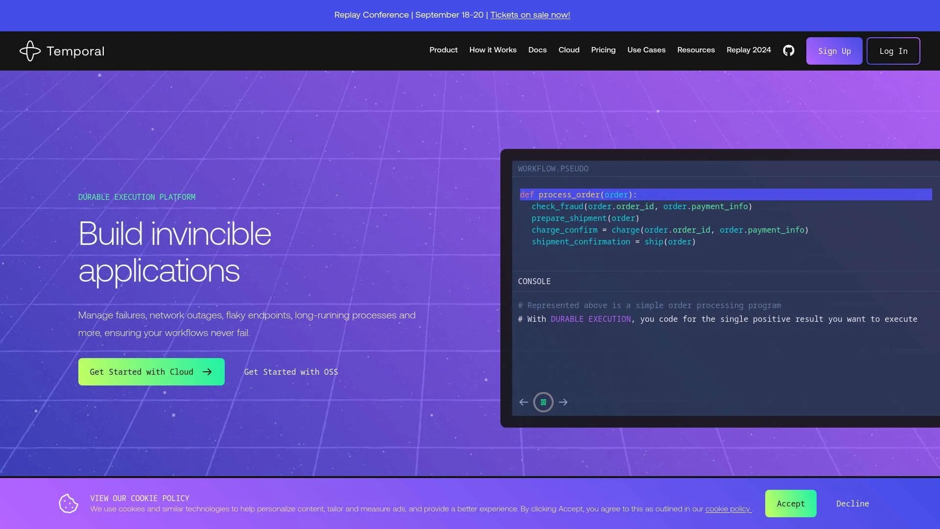 Temporal Technologies screenshot