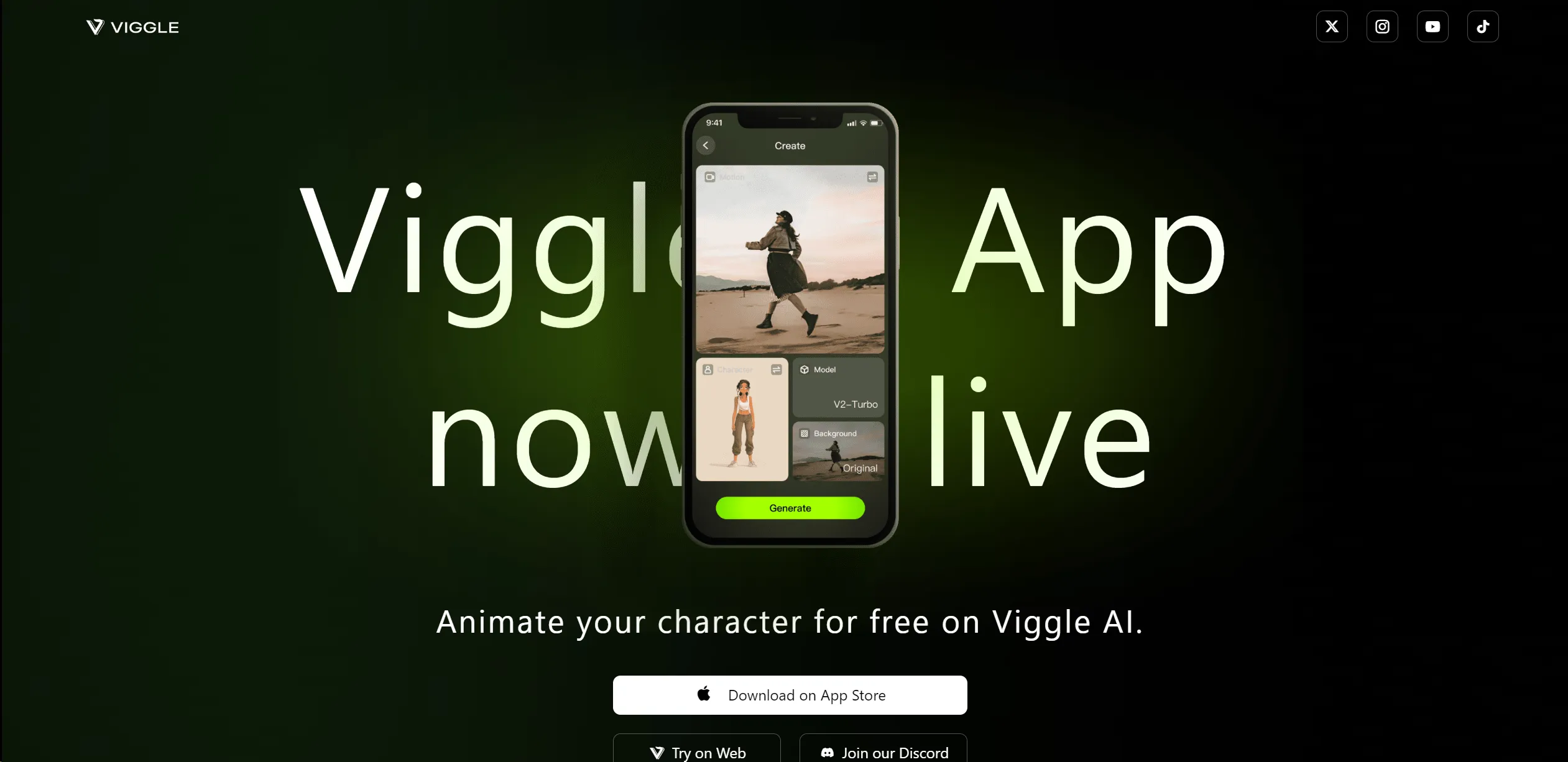Viggle AI screenshot