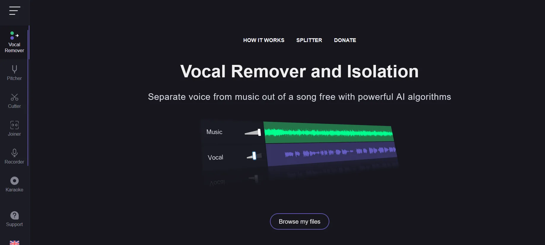 Vocal Remover screenshot
