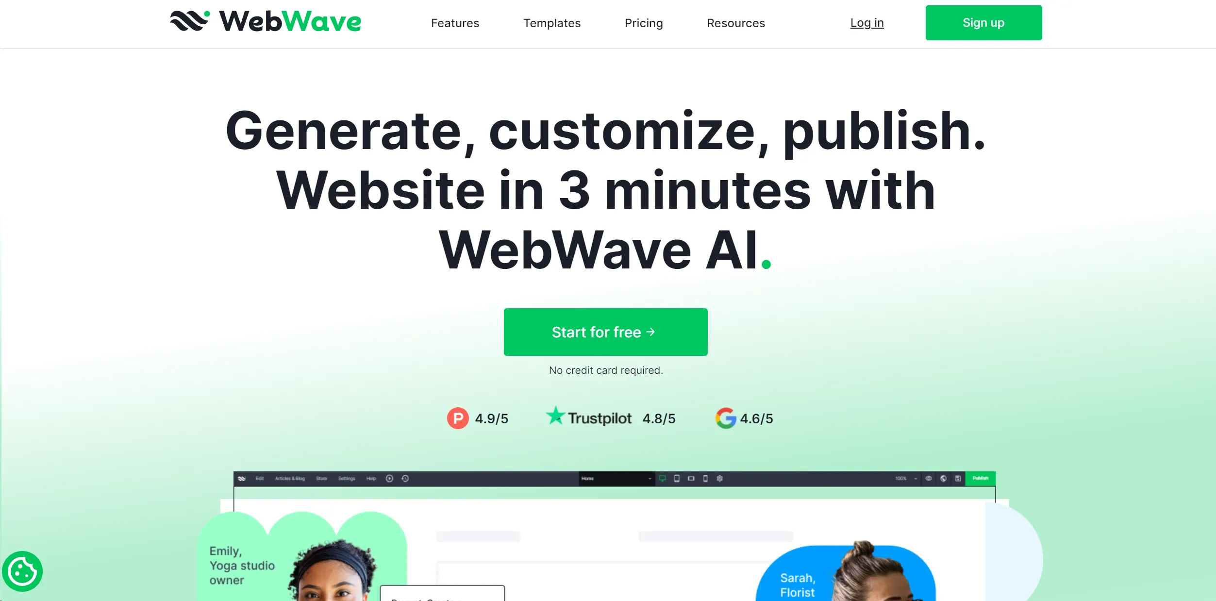 WebWave screenshot