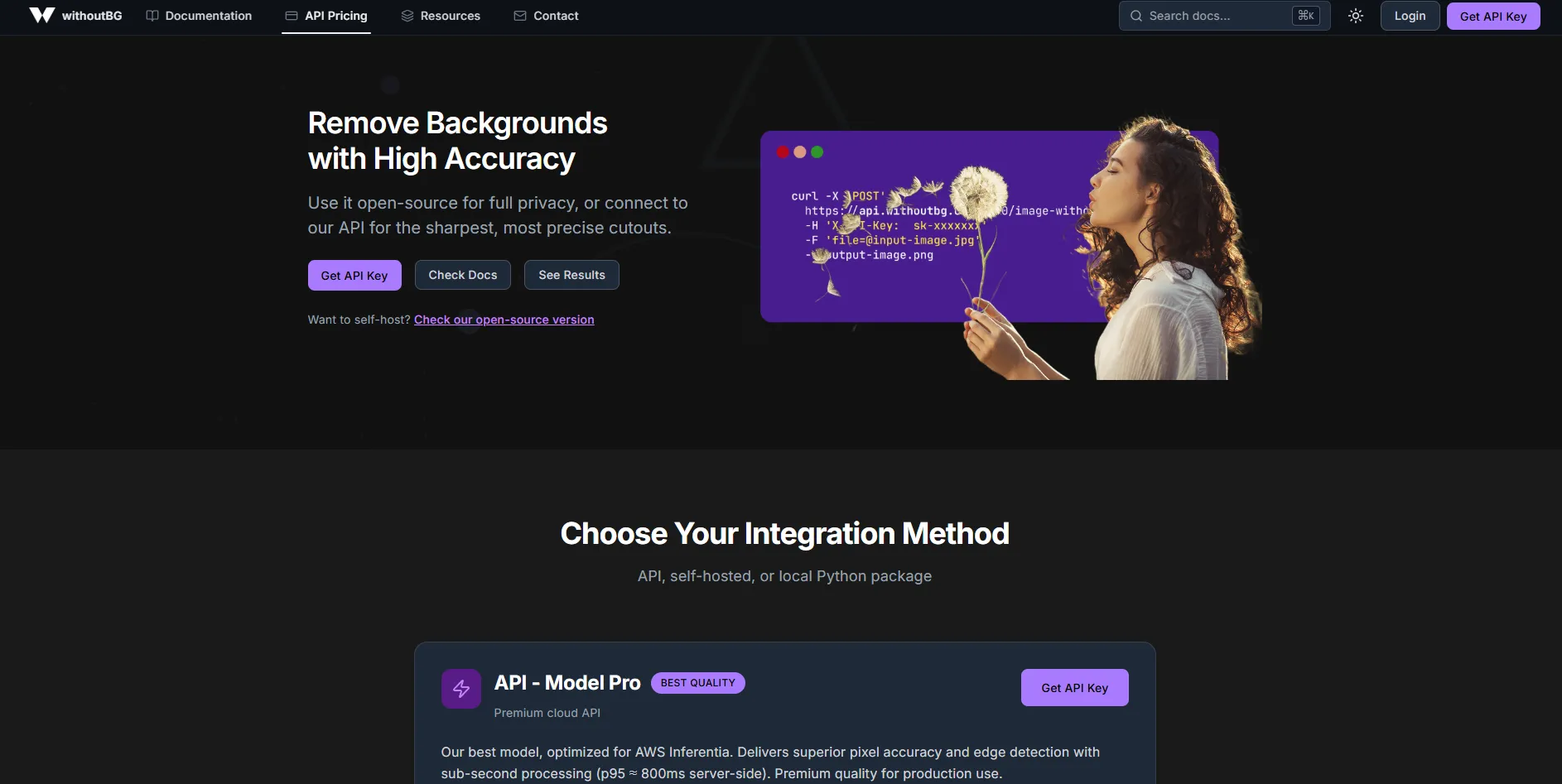 withoutBG screenshot