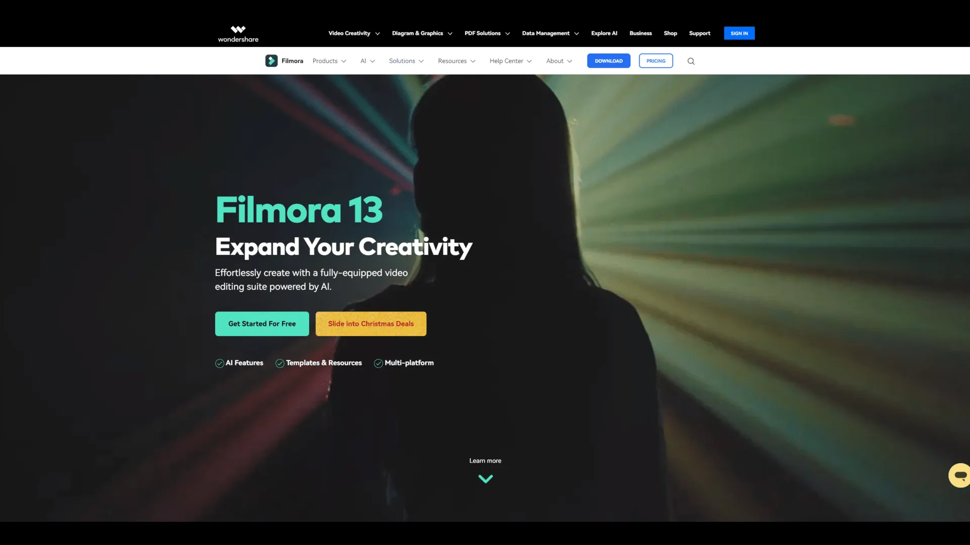 Wondershare Filmora screenshot