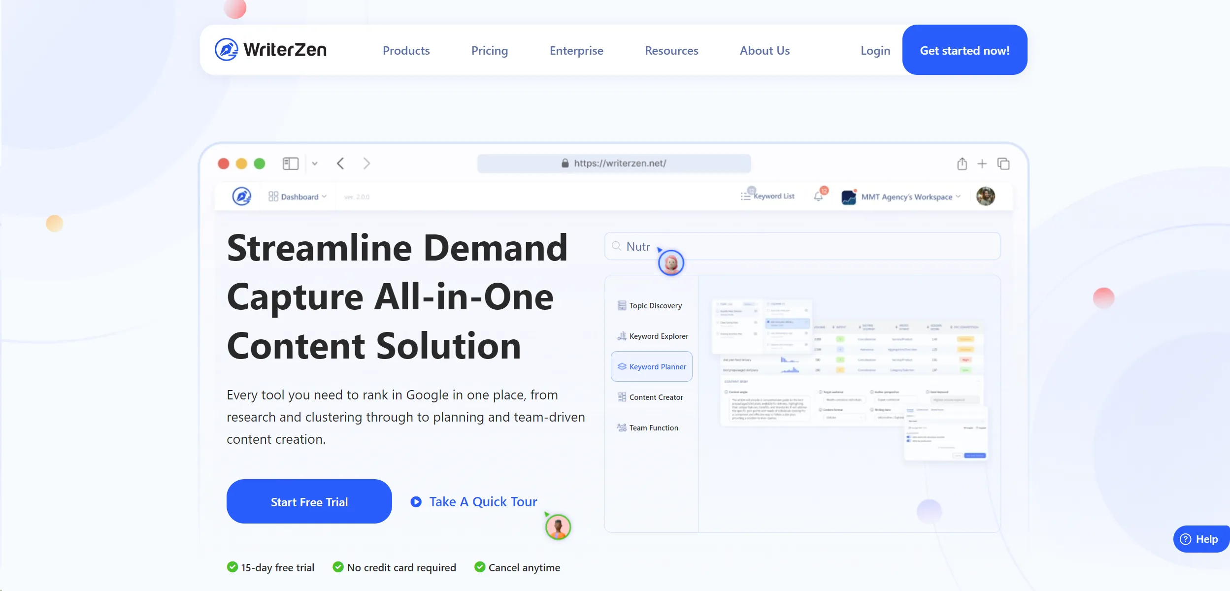 WriterZen screenshot